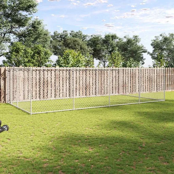 vidaXL Outdoor-Hundezwinger 7, 6x3, 8x1, 9 m