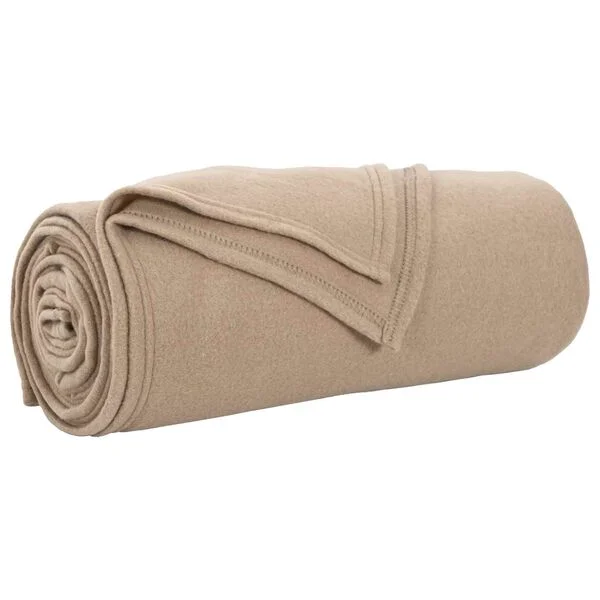 vidaXL Wohndecken 24 stk. Kamel 170 x 130 cm 8.06 kg Fleece