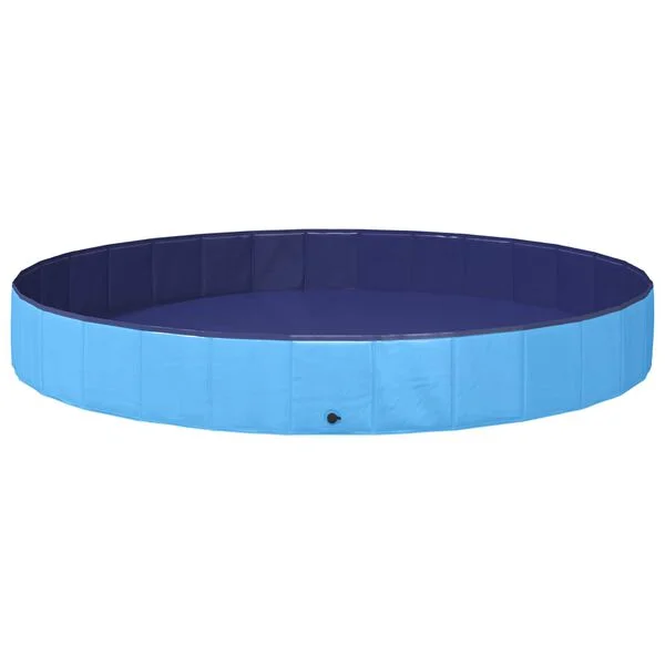 vidaXL Hundepool Ø300 x 38 cm Dicker PVC Blau