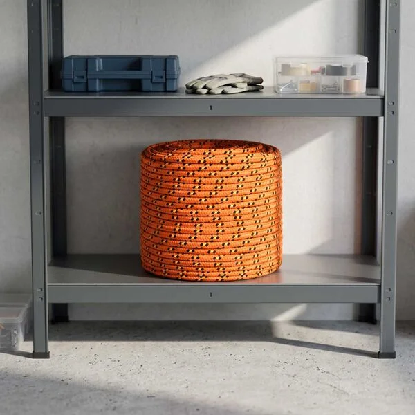 vidaXL Mehrzweck-Allzweckseil 8 mm 100 m Orange PP