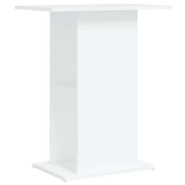 vidaXL Aquariumständer Weiß 60, 5x36x72, 5 cm Holzwerkstoff