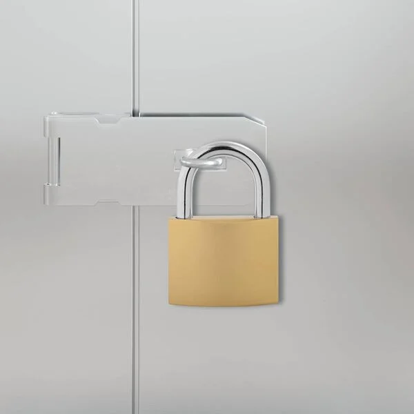 vidaXL U Schloss mit Schlüsseln 12 Stk. Messing Eisen